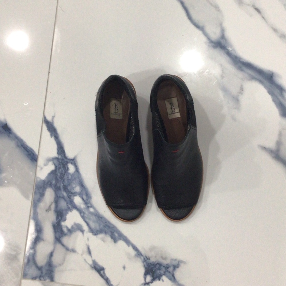 Ellen Degeneres Black Ankle Booties